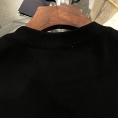 Prada 2026 new logo short sleeved T-shirt – black