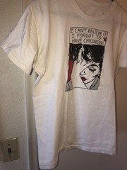 VTG 1980’s ROY LICHTENSTEIN I CANT BELIEVE IT FLYING FISH LA POPART T-SHIRT SZ M