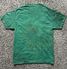 Pink Floyd Vintage Green And Pink Tie Dye Distressed Fashion T Shirt