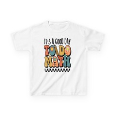 Good Day To Do Math Teacher Vintage Groovy T-Shirt
