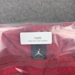 Jordan Brand Shirt Mens Medium Red Graphic Print Jumpman Crew Neck Athletic Tee