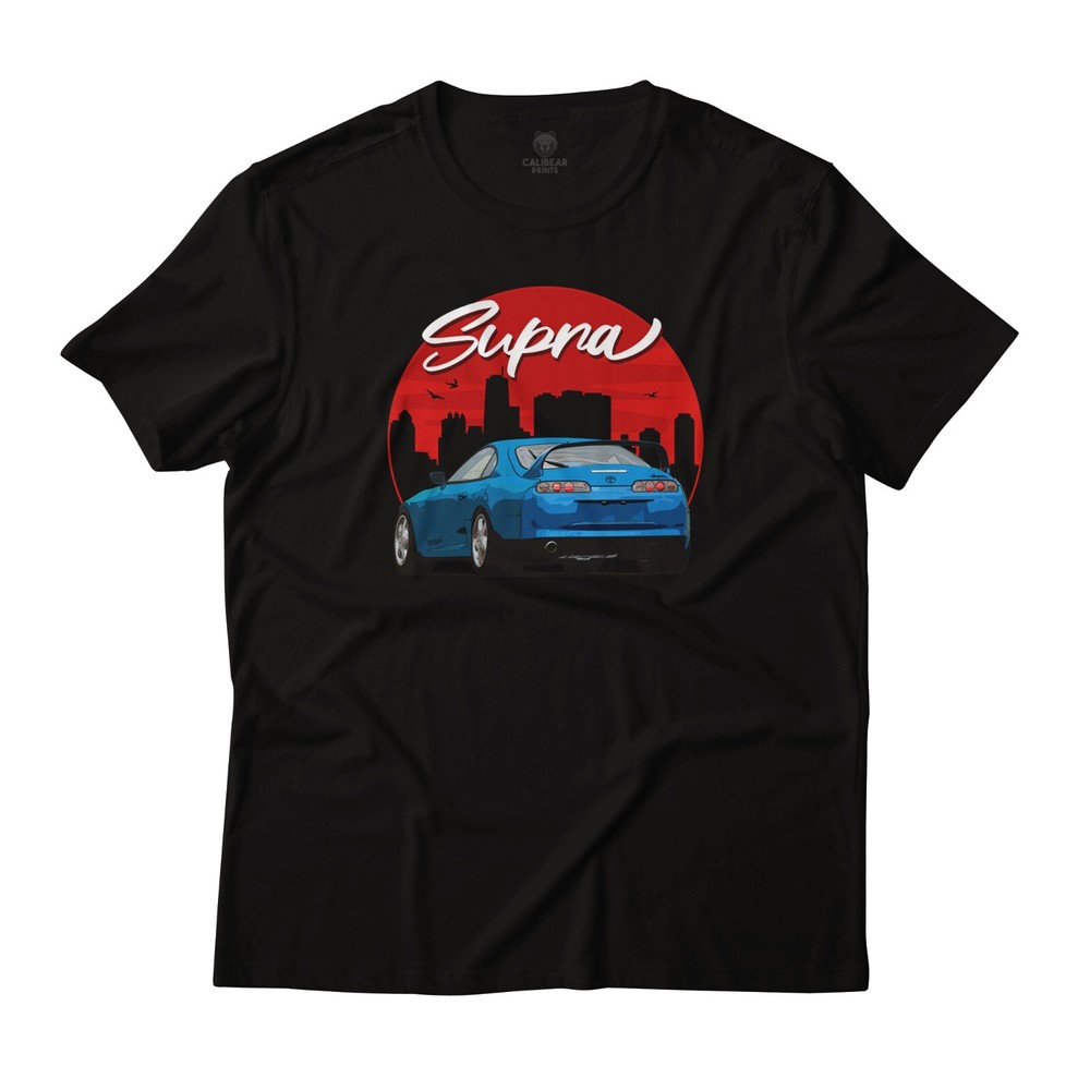 1998 Supra RZ Mark IV MK4 JDM High Rise Silhouette Car Graphic Art T-Shirt