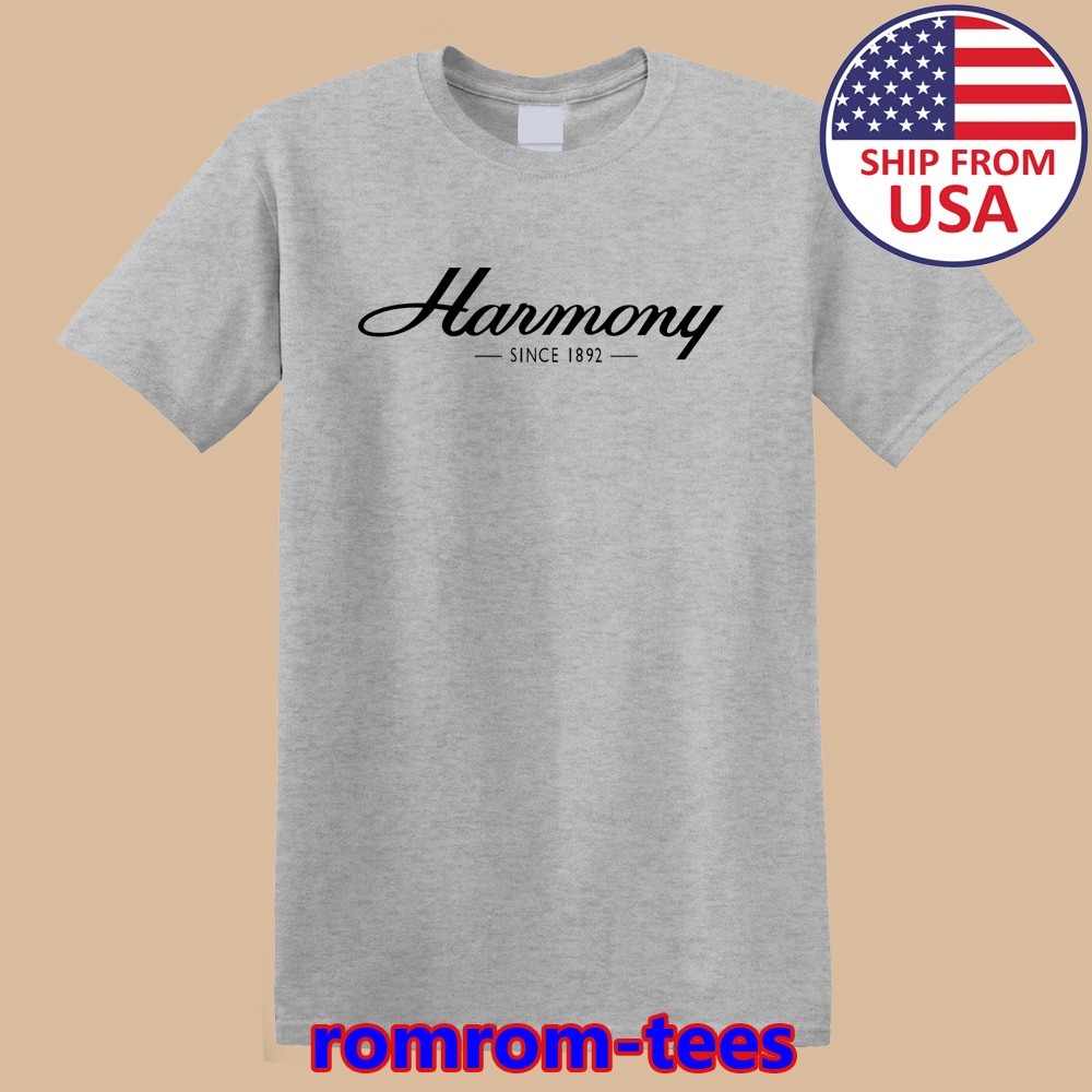 Harmony Guitar Headstock Gray Size S-5XL