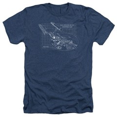 Star Trek Enterprise Prints T-Shirt Men’s S-5XL Officially Licensed Tee