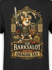 Sir Barksalot Dog T-Shirt | Unisex