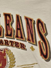 Vtg 90s New Orleans French Quarter T Shirt XL Hanes Beefy Birthplace of Jazz USA