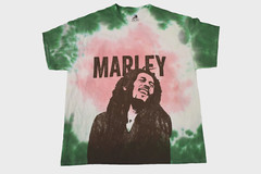 Zion Rootswear Mens Bob Marley Tie Dye Raggae Music Shirt New XS-3XL