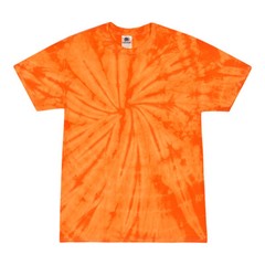 Tie Dye T-Shirts Multi-Color Adult XL 100% Cotton Colortone