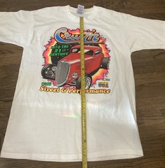 Large Tshirt Wilbert Screen Printing Cruizin’ Into The 21st Century Double Sided