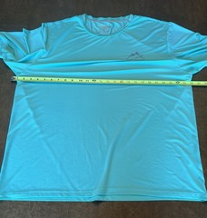 Northyard Men Mint Green XL Shirt Sleeve Tshirt With Logo Preowned