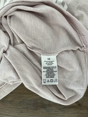 Aéropostale Classic Crew Pink Graphic Logo Butterfly T-Shirt XS Crew Neck