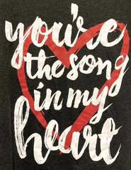 Heart Song Tee Large Savannah & Sky Give Back Collection Signature Charity Piece