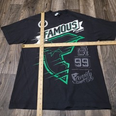 Famous Stars And Straps Family 99 T Shirt Men’s Large Black Tee Y2k