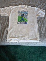 Vintage World Cup Cricket Champions Sri Lanka XL LA TOUR 96 Signatures On Back