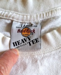 Hard Rock Cafe Orlando White Heavy Tee T Shirt Size L