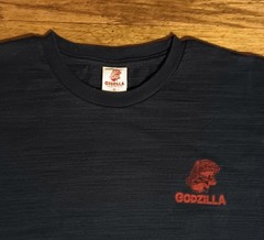 Godzilla Toho Wave Limited Edition t-shirt Japanese Traditional Slub Cotton