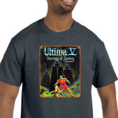 Ultima V T-Shirt NEW *Pick your color & size* C64 Amiga Warriors of Destiny