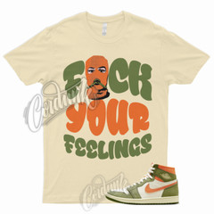 FYF T Shirt for 1 High Celadon Sky J Light Olive Bright Mandarin Coconut Milk