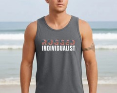 rugged individualist mens tank top
