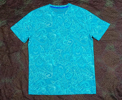 Robert Graham vibrant Dual Tone Paisley printed Tshirt M L Xl 2XL 3xl New