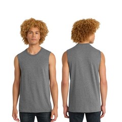 Men’s Premium Heavy District V.I.T. Muscle Cotton Sleeveless Summer Tank DT6300