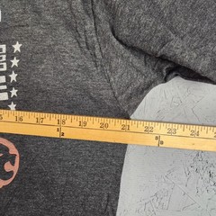 Vintage Justice League Shirt Mens Large Gray DC Comics Superman Batman Graphic