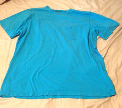5 each COVINGTON POCKET T SHIRTS ASSORTED COLORS – GREAT FOR WORK…