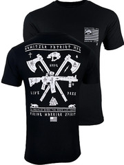 Howitzer Style Men’s T-Shirt Viking Warrior Military Grunt MFG