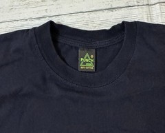 Out Of Africa Punch Mens T-Shirt 100% Cotton Made in Kenya Size M Black