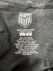 USA Soccer World Cup USWNT Graphic T-Shirt Man Sized Choice Always Possible NEW