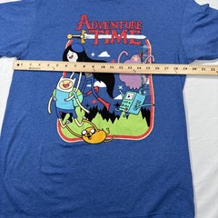Adventure Time NWT Royal Heather Size M T-Shirt Shirt Cartoon Network