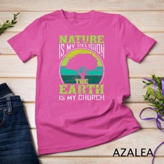 Native American Day Nature Is My Religion Earth Is My Church Unisex T-shirt
