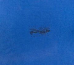 Vintage Perry Ellis Shirt Adult L – XL Blue Short Sleeve 90’s Single Stitch Tee