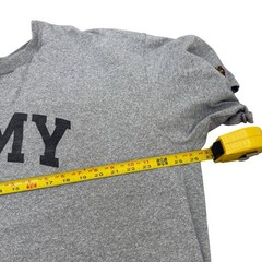 Vintage Army West Point 90’s T-Shirt Mens XL Gray USA Made Military Rayon