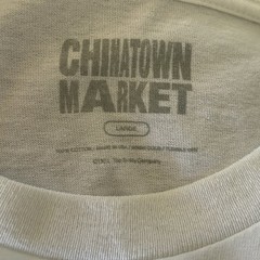Chinatown Market Rally Tee Mens Large Skeleton Motorcycle Graphic Print