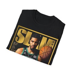 SLAM Jayson Tatum Boston Celtics Graphic T Shirt Vintage Basketball Fan Tee