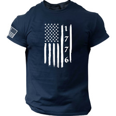 1776 American Flag Shirt, Patriotic, America, USA, Veteran, Military, Historic