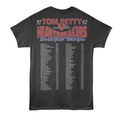 Tom Petty T Shirt Heartbreakers 91 -92 GREAT WIDE OPEN TOUR Rock Music New F&B