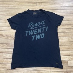 Scotch & Soda Resort Twenty Two Shirt Adult XXL Black Blue/Green Beach Comfort