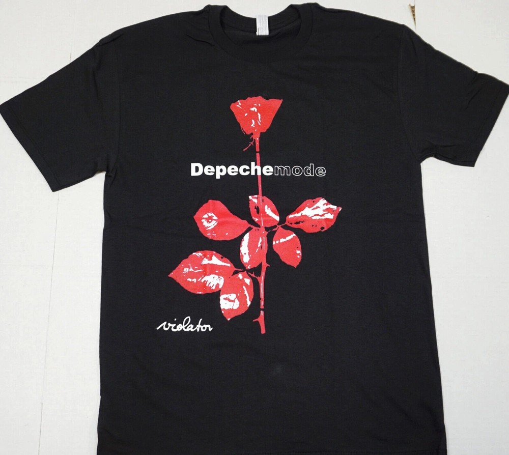 DEPECHE MODE T-shirt Violator Alt Rock New Wave Band Tee S to 5XL