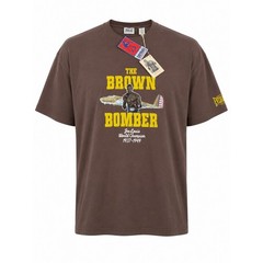 Everlast Heritage Joe Louis The Brown Bomber T-Shirt Brown 3XL Made in USA NWT
