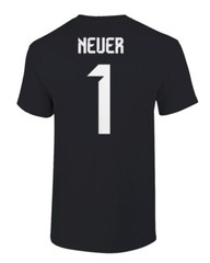 German Soccer #1 Manuel Neuer World Football Fans Adult and Youth T-Shirt