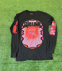 Mens Sublime Long Sleeve Rock Band California Graphic Shirt Size S Skater