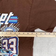 China Town Market T-Shirt Mens Small Brown Racing Race Car Motorsports