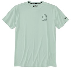 Carhartt Men’s Force Sun Defender Relaxed Fit Short Sleeve T-Shirt Big Sky NEW