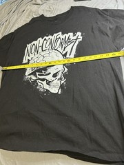 Non-conformist CXXII Apparel 2XL Xxl Black T Shirt Jesus Tee Romans 12:2 Skull