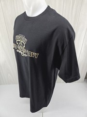 US Navy Men’s XL Black Graphic T-shirt Onward to Victory 7.62 Designs