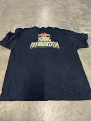 Abby Normal Mel Brooks Young Frankenstein Black T-Shirt Size 2XL Double-Sided