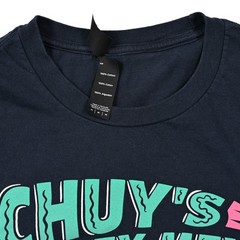 Chuy’s Tex-Mex Surfing Skeleton T Shirt Men’s Medium Graphic Tee Taco Retro