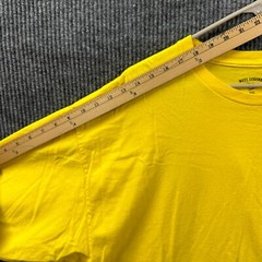 Reel Legends Mahi Mahi Graphic Mens Shirt Size XXL Yellow Cotton Short Sleeve